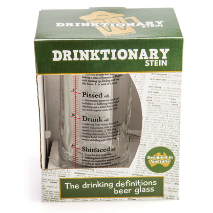 Drinktionary Beer Stein - MarshallsHealthShop