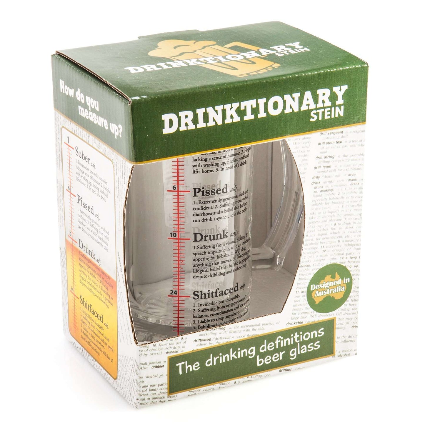 Drinktionary Beer Stein - MarshallsHealthShop