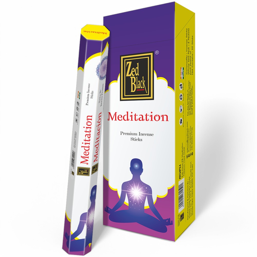 Zed Black Meditation 20gm
Zed Black 20 gram Incense sticks are one of the most popular incense sticks, these are rolled and dipped into natural oils for a calming incense fragrance. You will enjoy these incense sticks as you would experience these fragrances from nature itself. Experience an absolutely soothing and positive aroma at your place by using these premium quality incense sticks.

1st Stop, Marshall's Health Shop, Gift Shop!

SKU: ZBME20