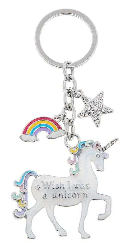 Equilibrium Snazzy Style Keyring Unicorn