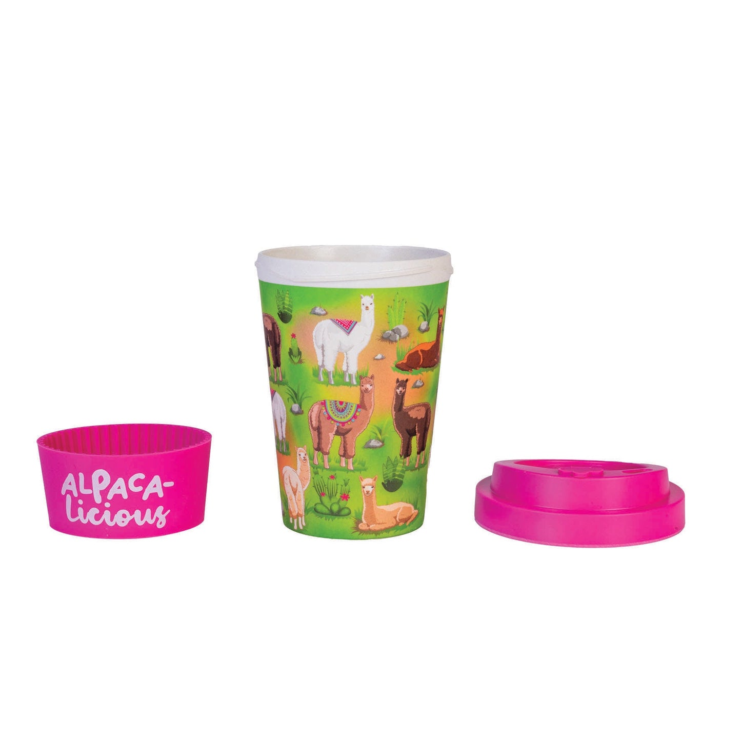 Eco - to - Go Bamboo Cup - Alpaca - MarshallsHealthShop
