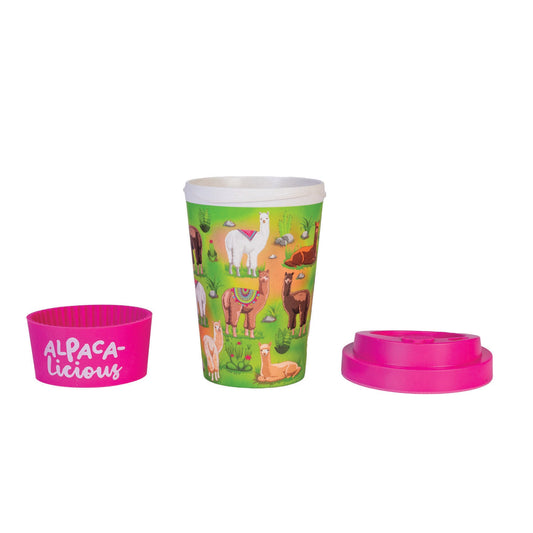 Eco - to - Go Bamboo Cup - Alpaca - MarshallsHealthShop