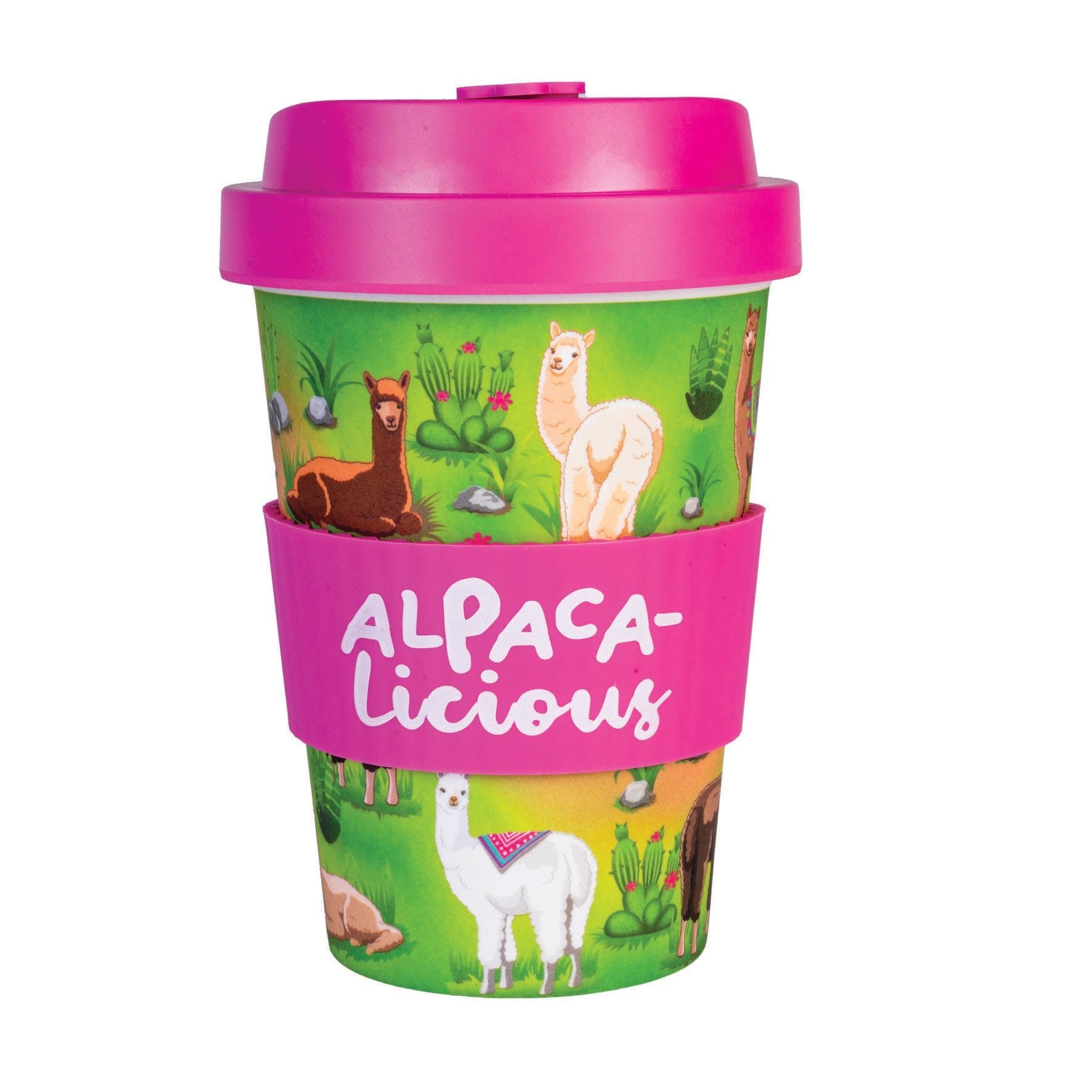 Eco - to - Go Bamboo Cup - Alpaca - MarshallsHealthShop