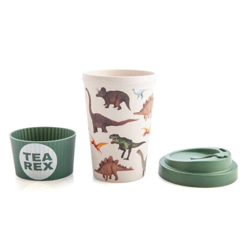 Eco - to - Go Bamboo Cup - Dino - MarshallsHealthShop