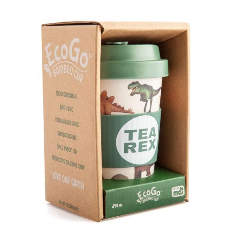 Eco - to - Go Bamboo Cup - Dino - MarshallsHealthShop
