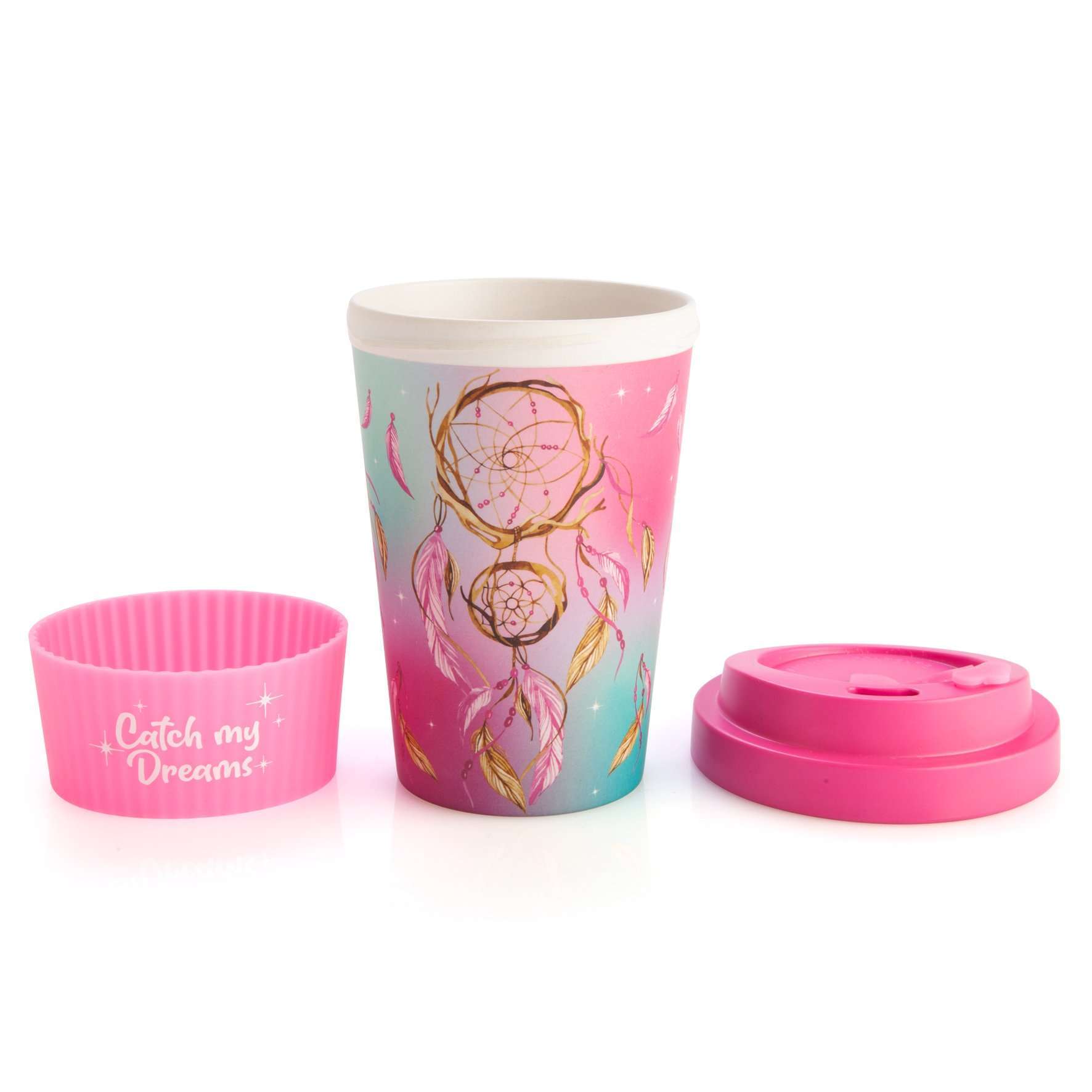 Eco - to - Go Bamboo Cup - Dream Catcher - MarshallsHealthShop