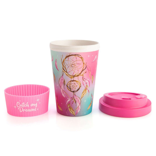 Eco - to - Go Bamboo Cup - Dream Catcher - MarshallsHealthShop