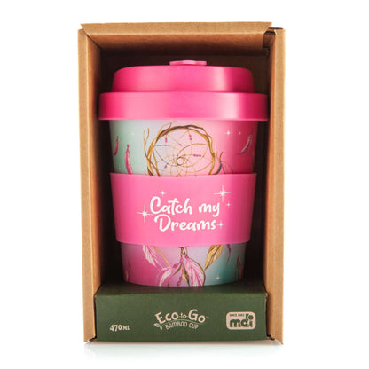 Eco - to - Go Bamboo Cup - Dream Catcher - MarshallsHealthShop