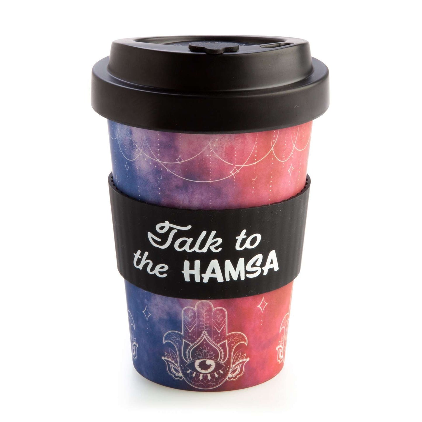 Eco - to - Go Bamboo Cup - Hamsa - MarshallsHealthShop