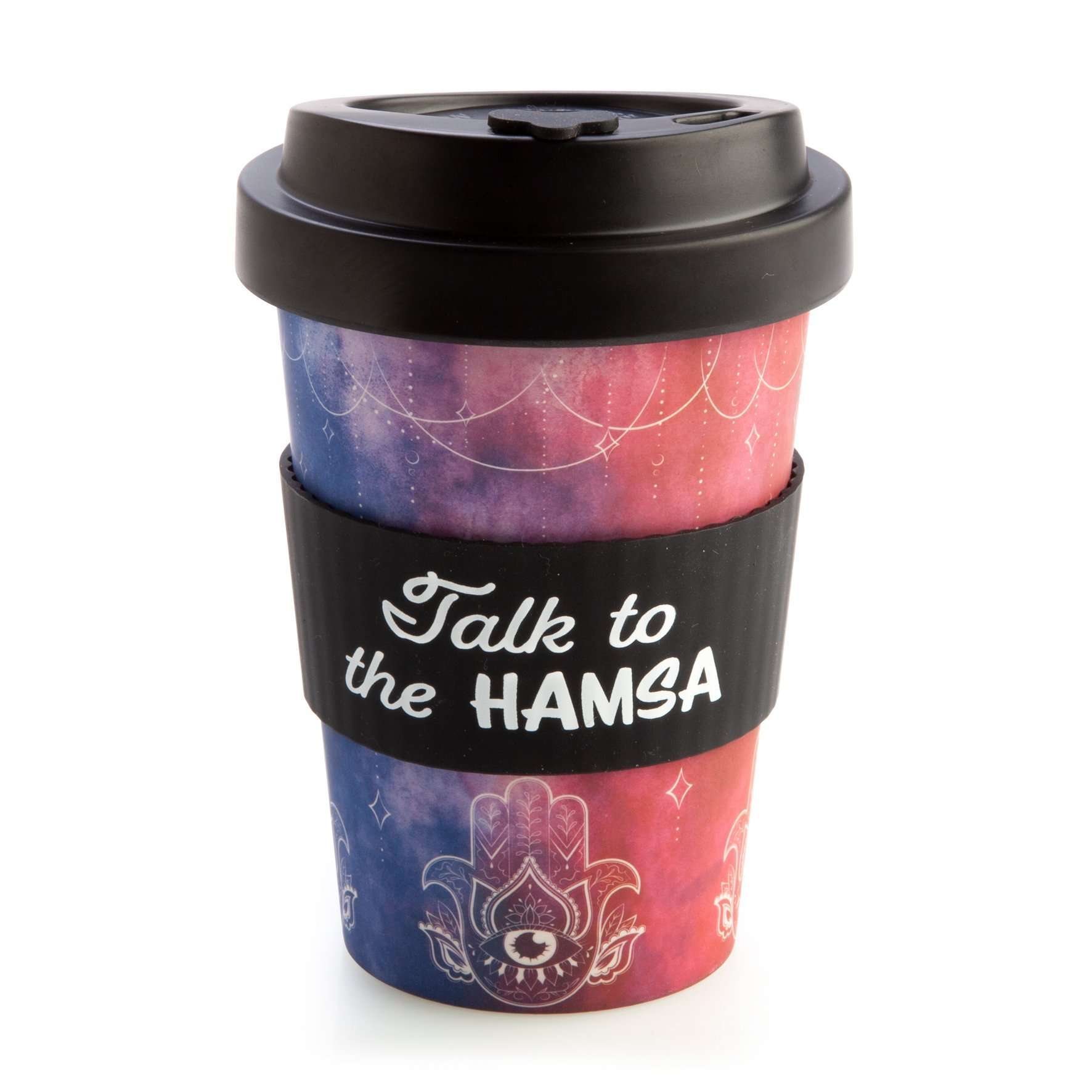 Eco - to - Go Bamboo Cup - Hamsa - MarshallsHealthShop