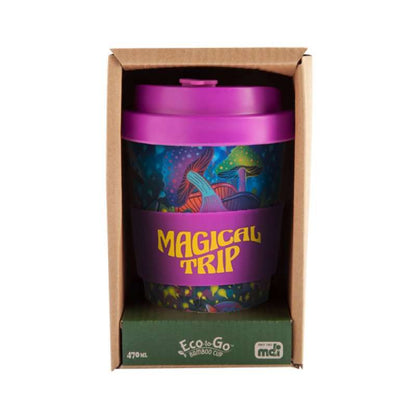 Eco - to - Go Bamboo Cup - Mushroom - 1st Stop Marshall's Health Shop, Gift Shop! - Heath and Natural Therapy New Brighton Christchurch - Naturopath