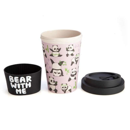 Eco - to - Go Bamboo Cup - Panda - MarshallsHealthShop