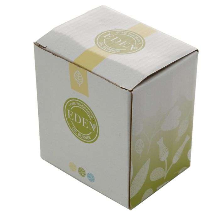 Eden Abstract Ceramic Oil Burner with Oval Cut - out - MarshallsHealthShop