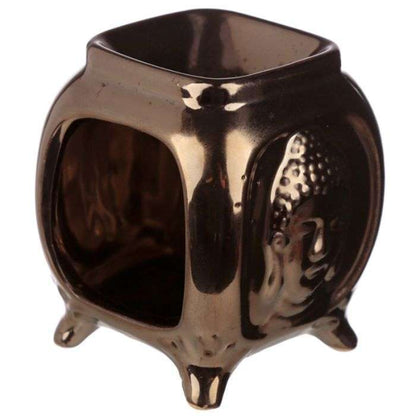 Eden Embossed Buddha Ceramic Oil Burner - MarshallsHealthShop