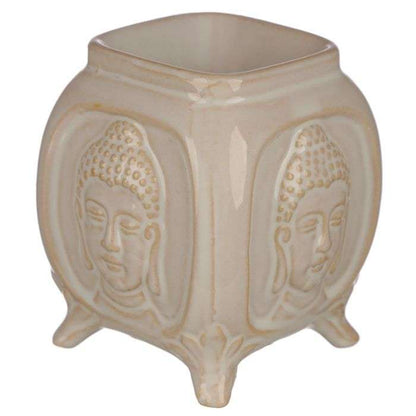 Eden Embossed Buddha Ceramic Oil Burner - MarshallsHealthShop