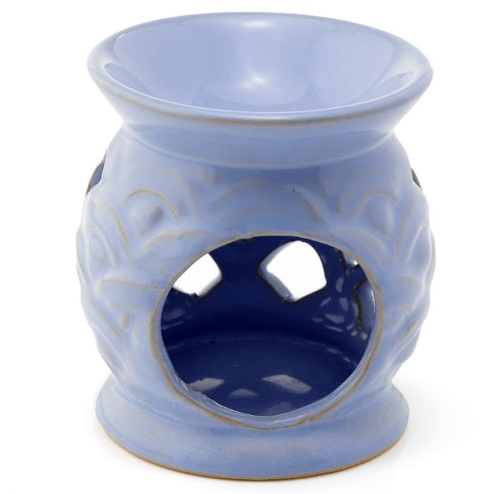 Eden Scallop Cut out Ceramic Oil Burner - MarshallsHealthShop