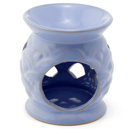 Eden Scallop Cut out Ceramic Oil Burner - MarshallsHealthShop