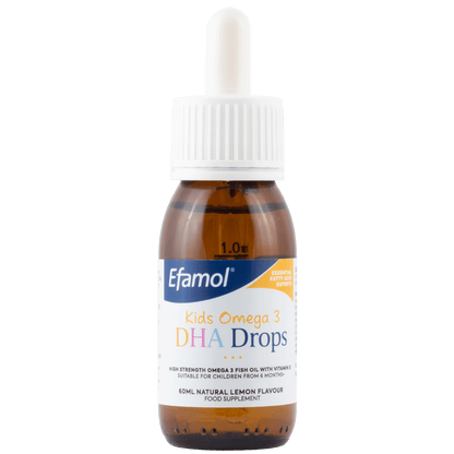Efamol Kids Omega 3 DHA Drops 60ml - 1st Stop Marshall's Health Shop, Gift Shop! - Heath and Natural Therapy New Brighton Christchurch - Naturopath