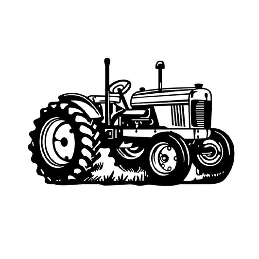 Metal Wall Art Classic Tractor
