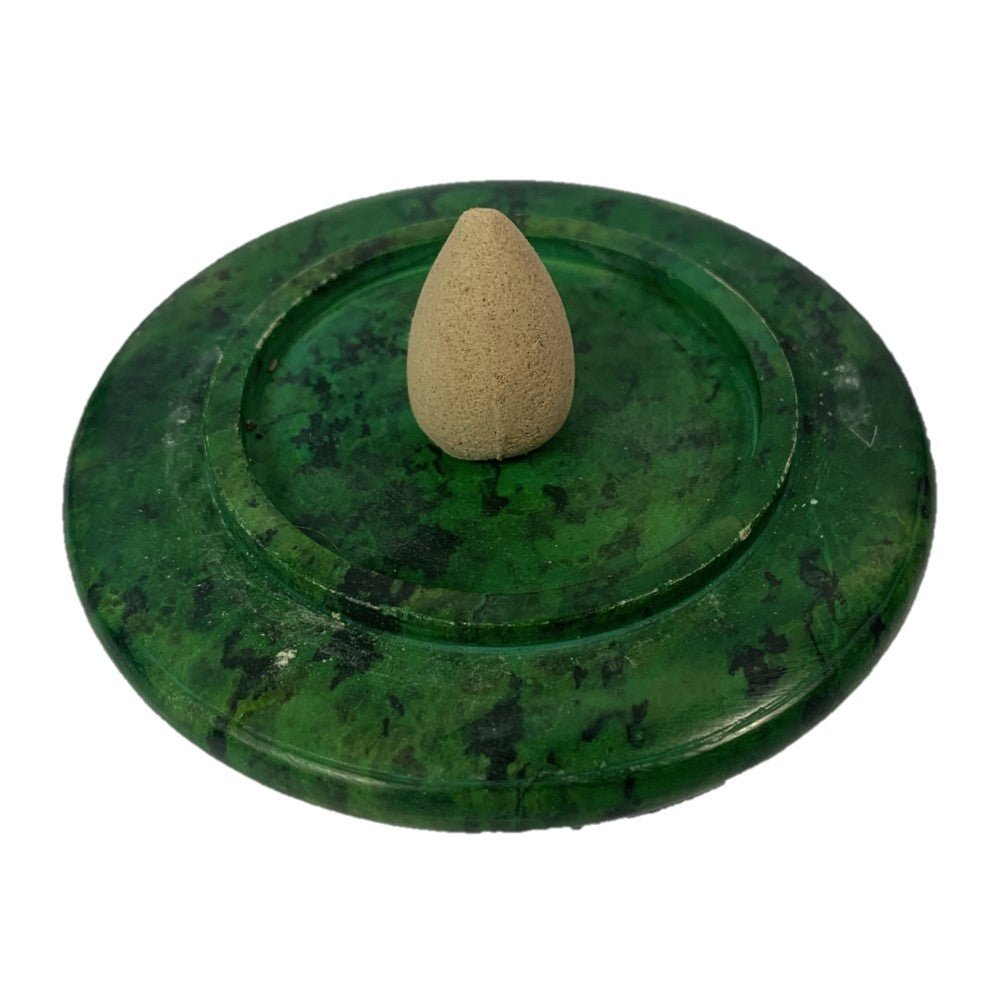 Elephant Multi Soapstone Resin Burner - MarshallsHealthShop