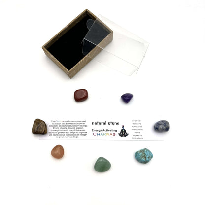 Energy Activating Chakra Stone Set - MarshallsHealthShop