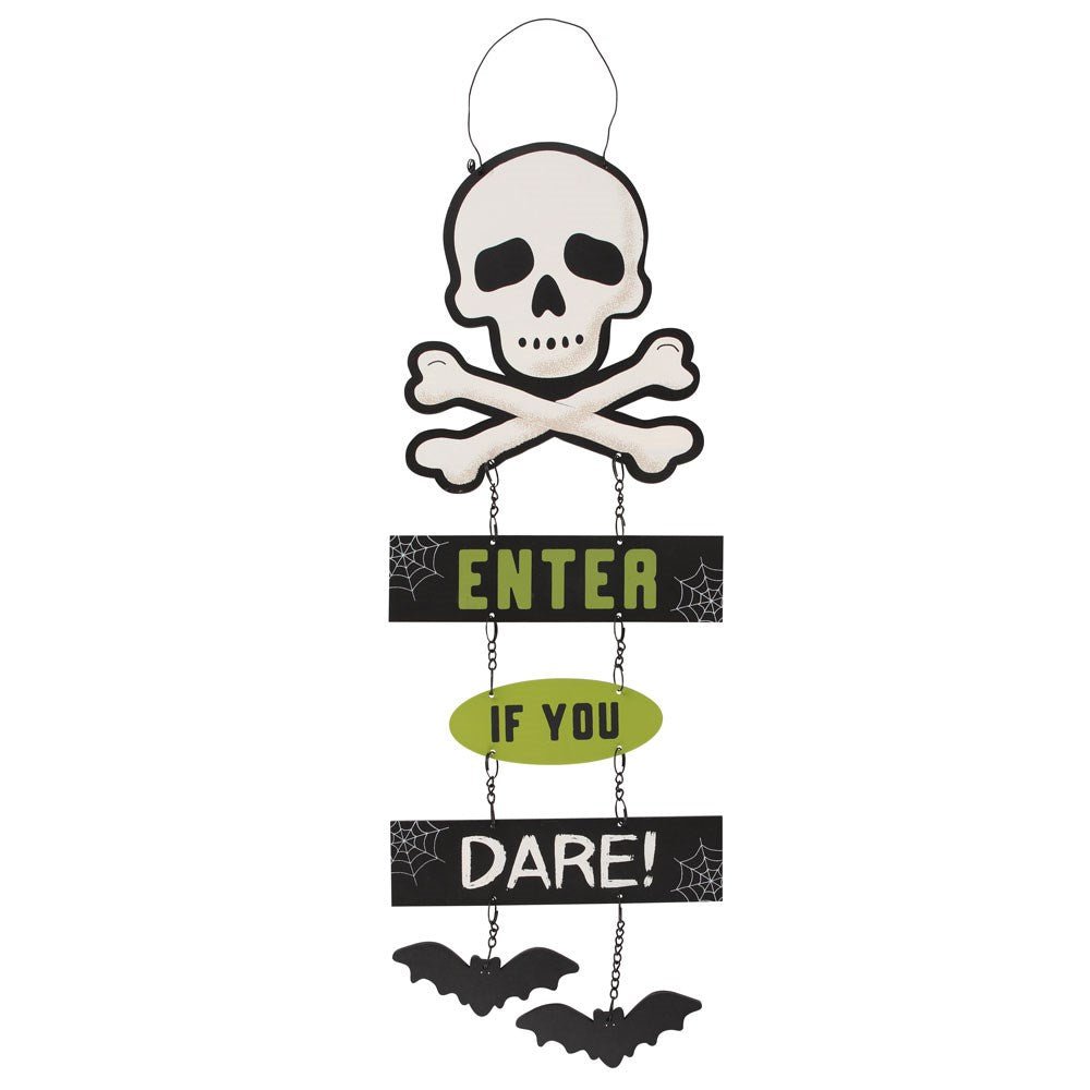 Enter if you Dare Chain Sign - MarshallsHealthShop