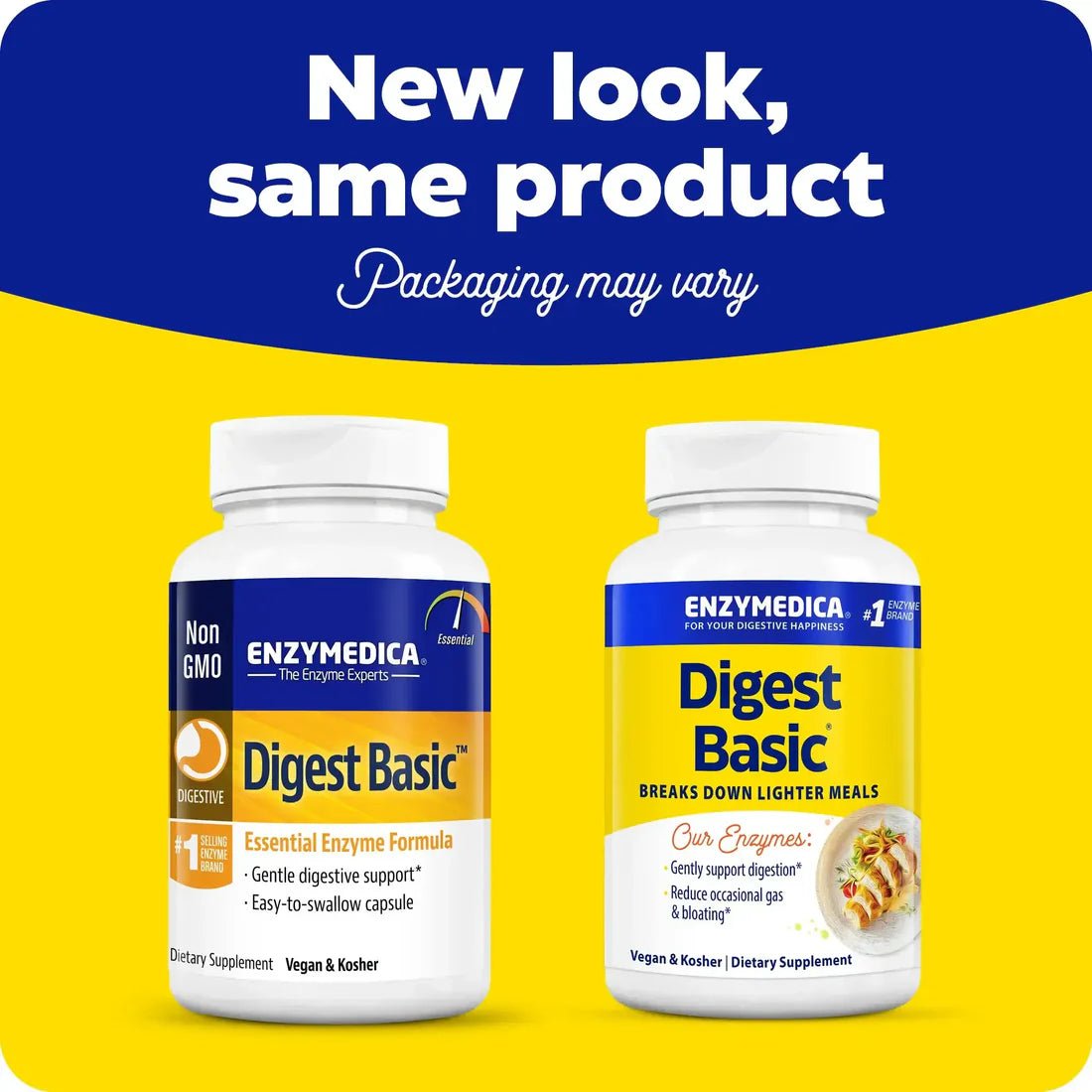 ENZYMEDICA Digest Basic 90 Capsules - MarshallsHealthShop