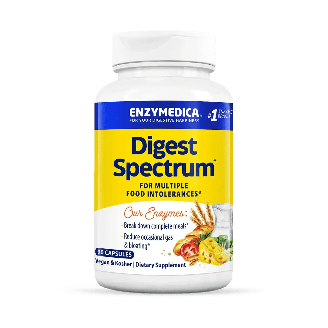 ENZYMEDICA Digest Spectrum 90 Capsules - MarshallsHealthShop