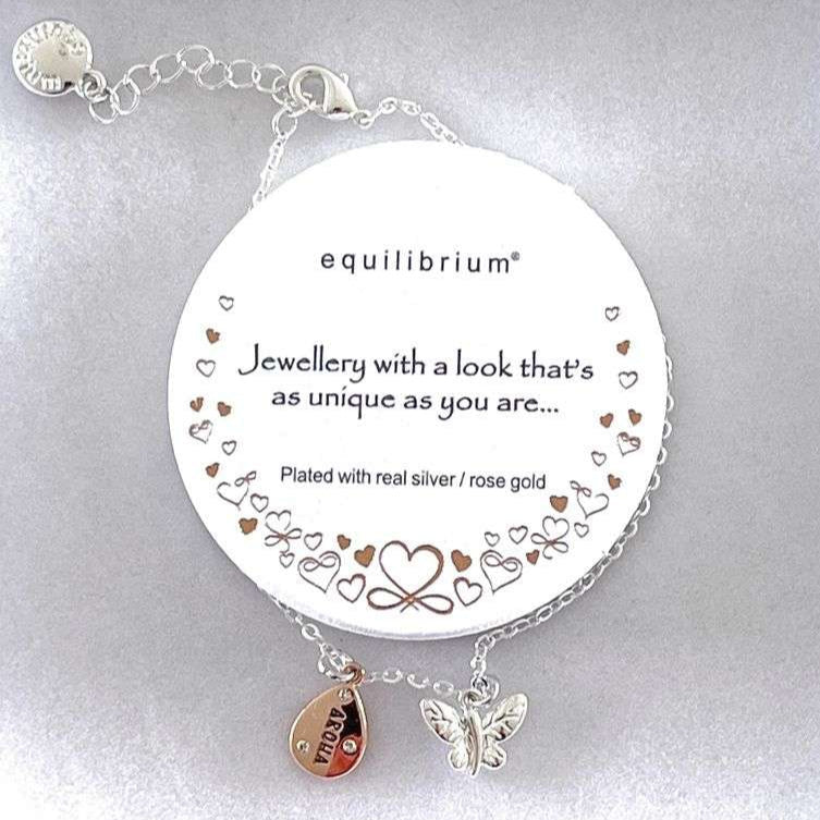 Equilibrium Aroha/Butterfly Bracelet - MarshallsHealthShop