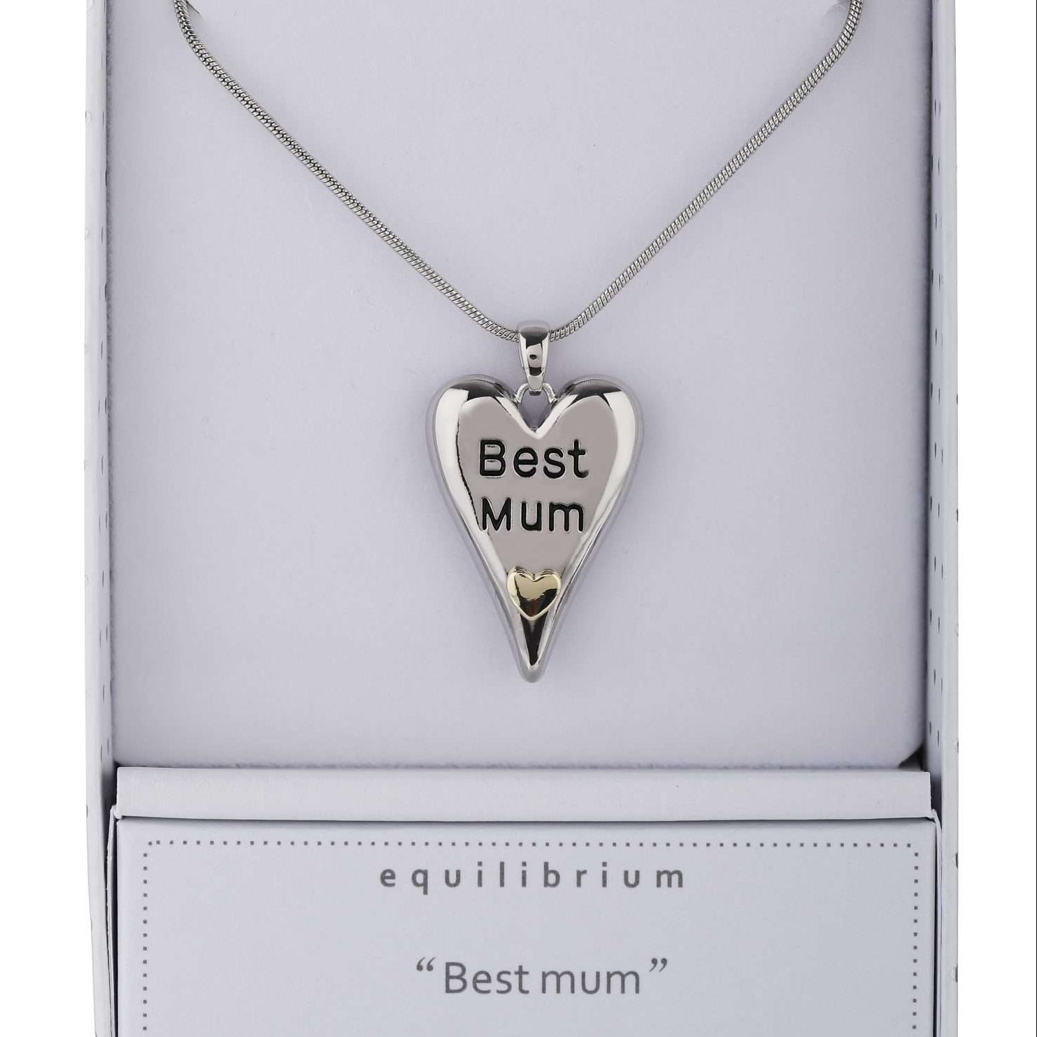 Equilibrium Best Mum Necklace Two Toned - MarshallsHealthShop
