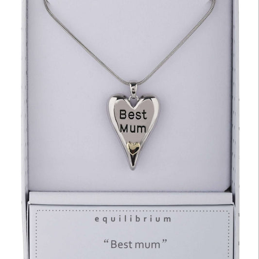 Equilibrium Best Mum Necklace Two Toned - MarshallsHealthShop