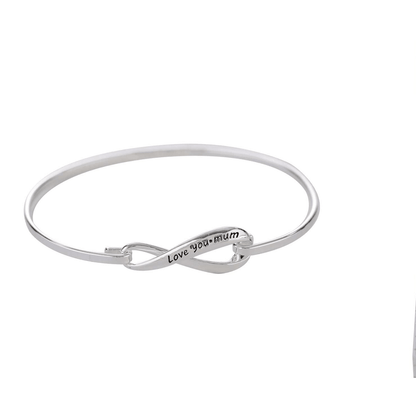Equilibrium Bracelet Love You Mum Infinity Twist - MarshallsHealthShop