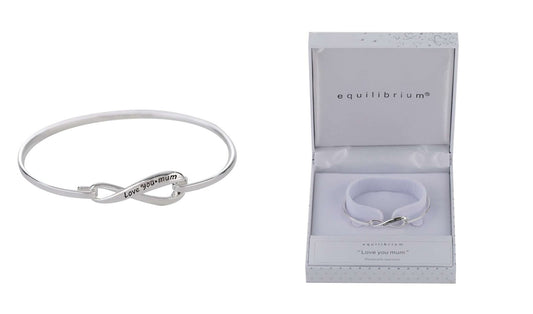 Equilibrium Bracelet Love You Mum Infinity Twist - MarshallsHealthShop
