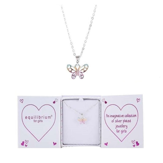 Equilibrium Butterfly Girls Necklace - MarshallsHealthShop