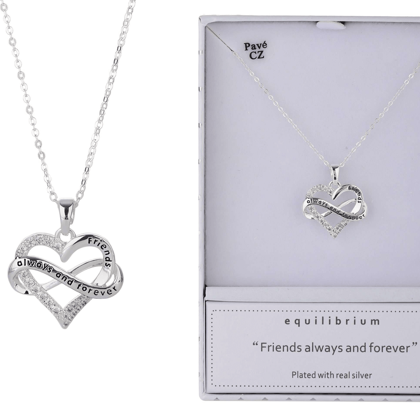 Equilibrium Necklace Friends Forever - MarshallsHealthShop