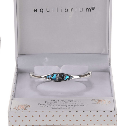 Equilibrium Paua Shell Modern Bangle

Plated with Real Silver

1st Stop, Marshall's Health Shop, Gift Shop!

SKU: EQ22