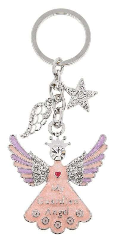 Equilibrium Snazzy Style Keyring Guardian Angel - MarshallsHealthShop