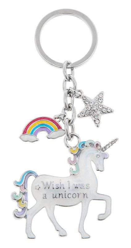 Equilibrium Snazzy Style Keyring Unicorn - MarshallsHealthShop