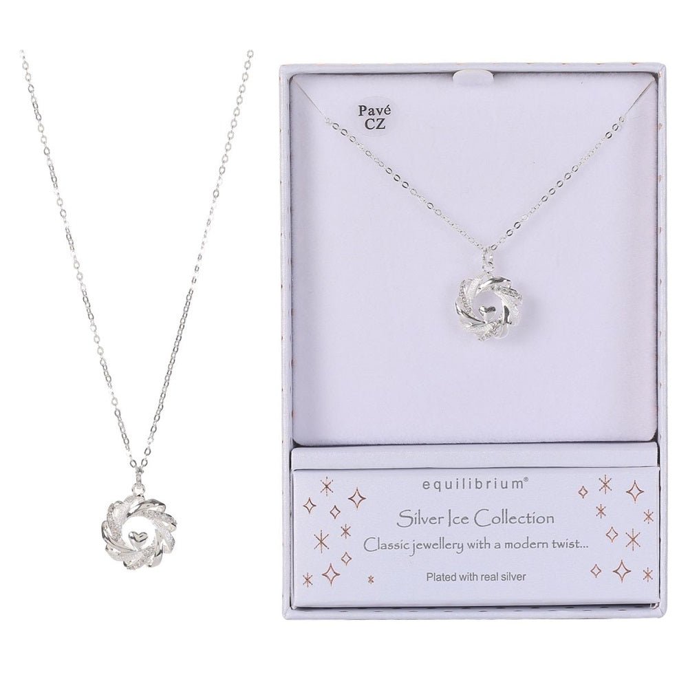 Equilibrium Spiral Heart Necklace - MarshallsHealthShop