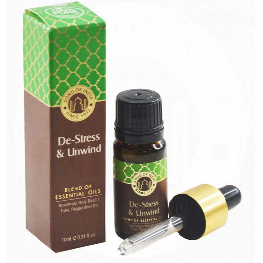 Essential Oil De - Stress/Unwind 10ml Dropper - MarshallsHealthShop
