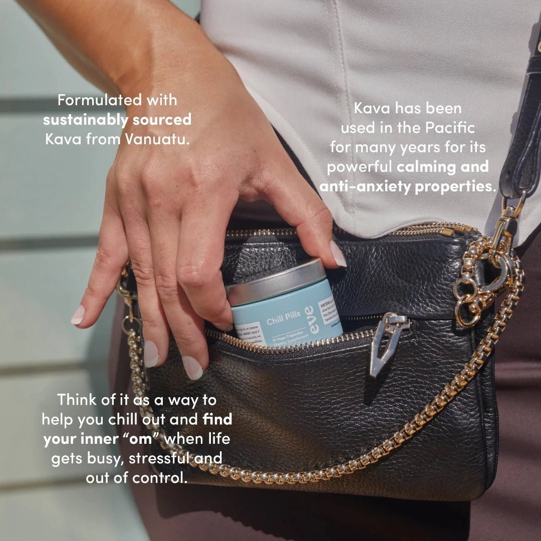 If you?re part of ?generation burnout? and feeling the effects of modern-day stressors, quick and easy mood support sounds pretty great, right?  Chill Pills can be taken up to three times a day, on hand whenever a jittery mood arises. If you find the worries of the day are hanging around a little more potently at bed time, Chill Pills taken in the evening can calm the body into a state of ease to aid in a restful sleep.