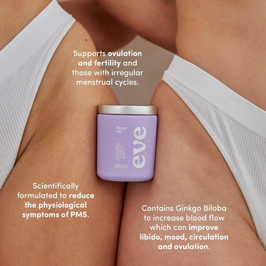 It's the ultimate beauty sleep gamechanger, packed with powerful natural sources of skin-brightening vitamin C and hydration-boosting ceramides to help you wake to glowing skin.  If you’re one of up to 40% of people who describe their PMS as ‘moderate to severe’ and who deal monthly with symptoms like irregular periods, weight fluctuations, acne, bloating, and sleep issues, chances are you could use a helping hand, naturally.