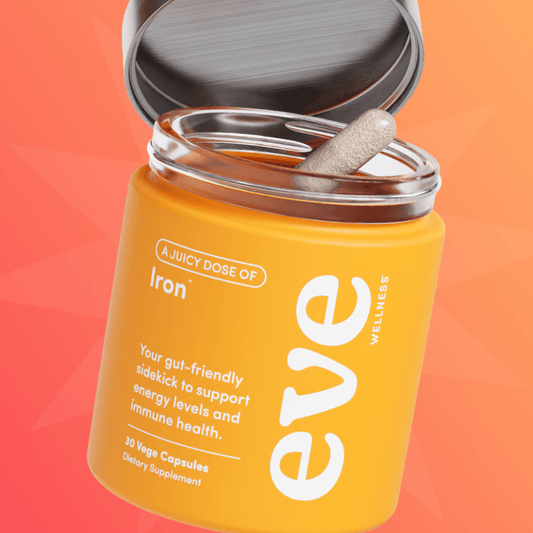 EVE Welness Juicy Dose Iron 30 Caps - MarshallsHealthShop