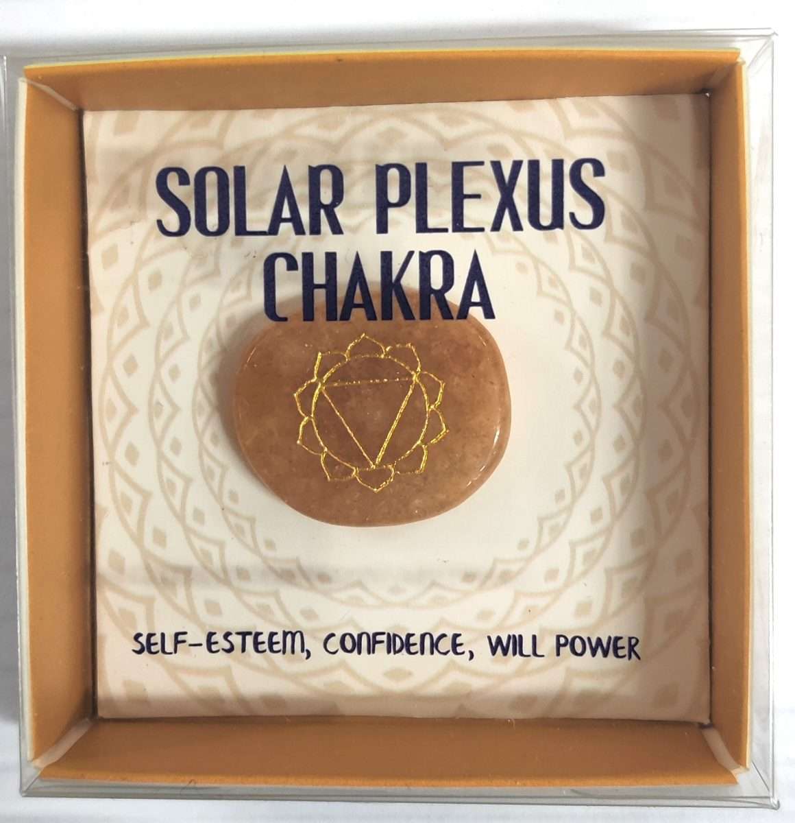 Chakra Meditation Stone Citrine - Solar Plexus