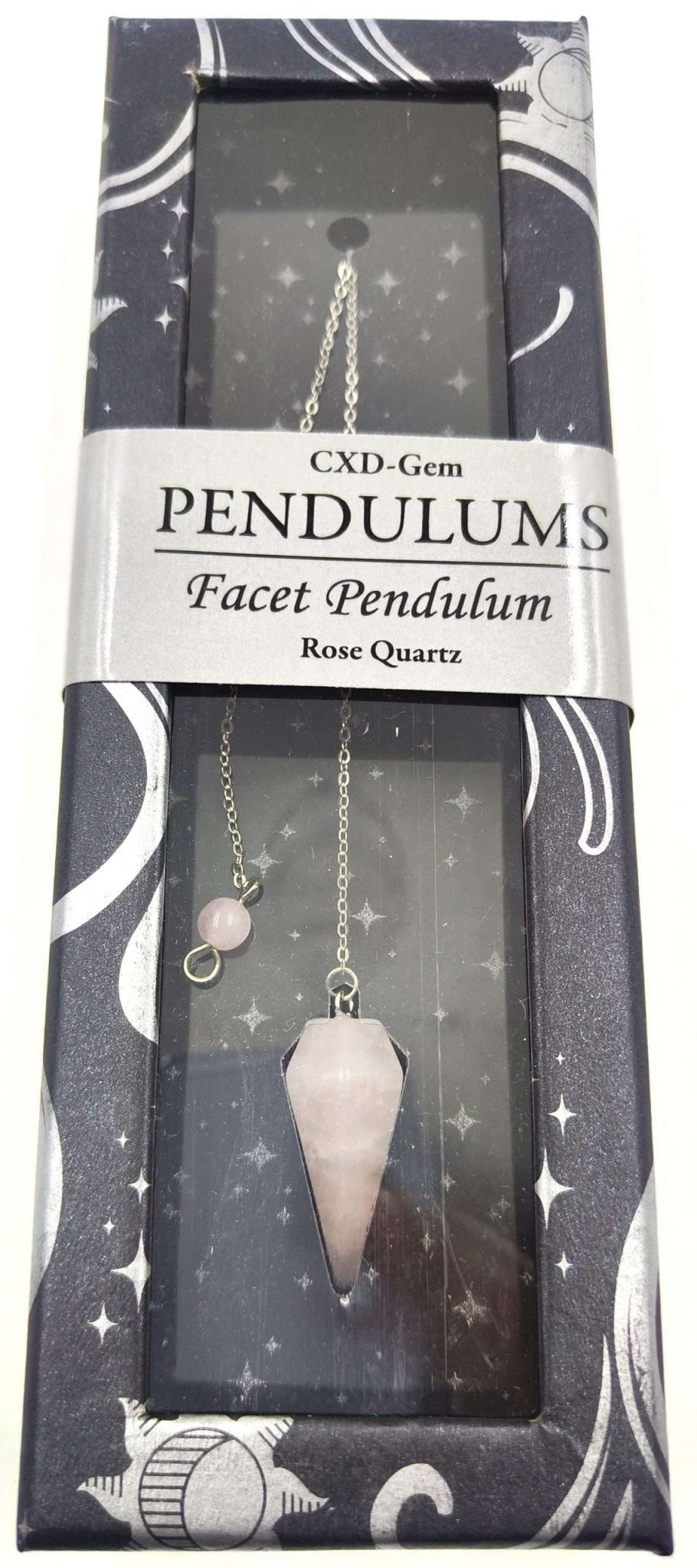 Facet Pendulum Rose Quartz - MarshallsHealthShop