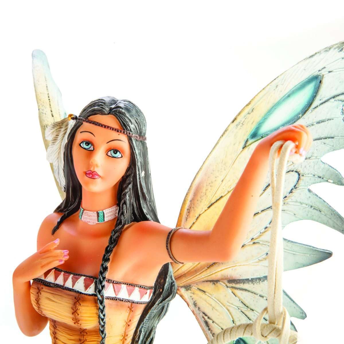 Fairy with Dreamcatcher/Eagle Companion Figurine - MarshallsHealthShop