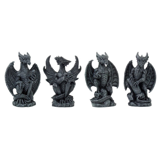 Fantasy Collection Dragon (Set Of 4) - MarshallsHealthShop
