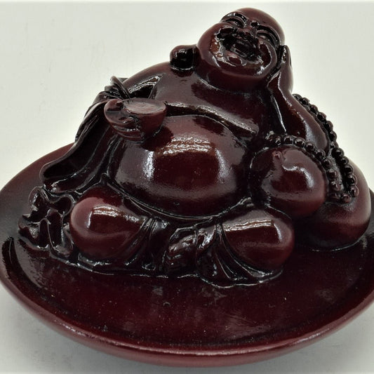 Feng Shui Good Luck Buddha Incense Burner - MarshallsHealthShop