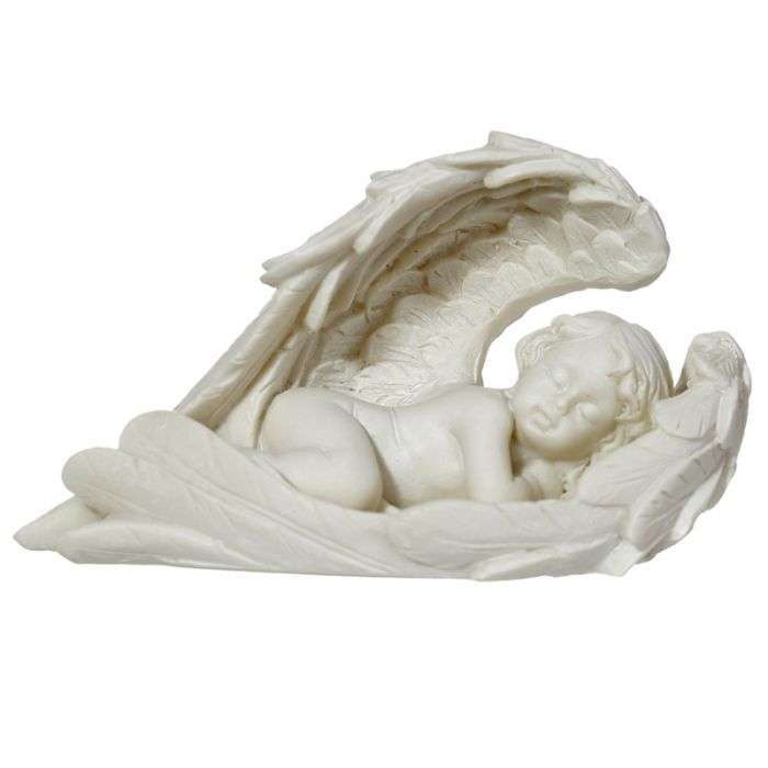 Cherub Sleeping Long Wings