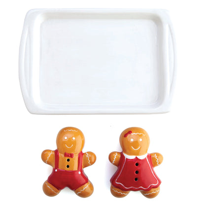 Flavour Mates Gingerbread Salt & Pepper Set - MarshallsHealthShop